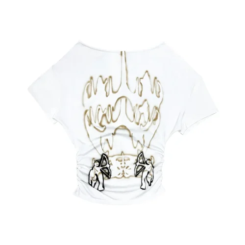 Gold flamingo