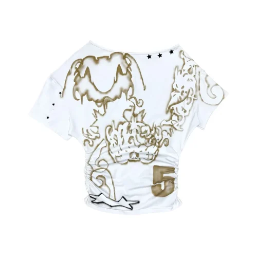 Gold flamingo